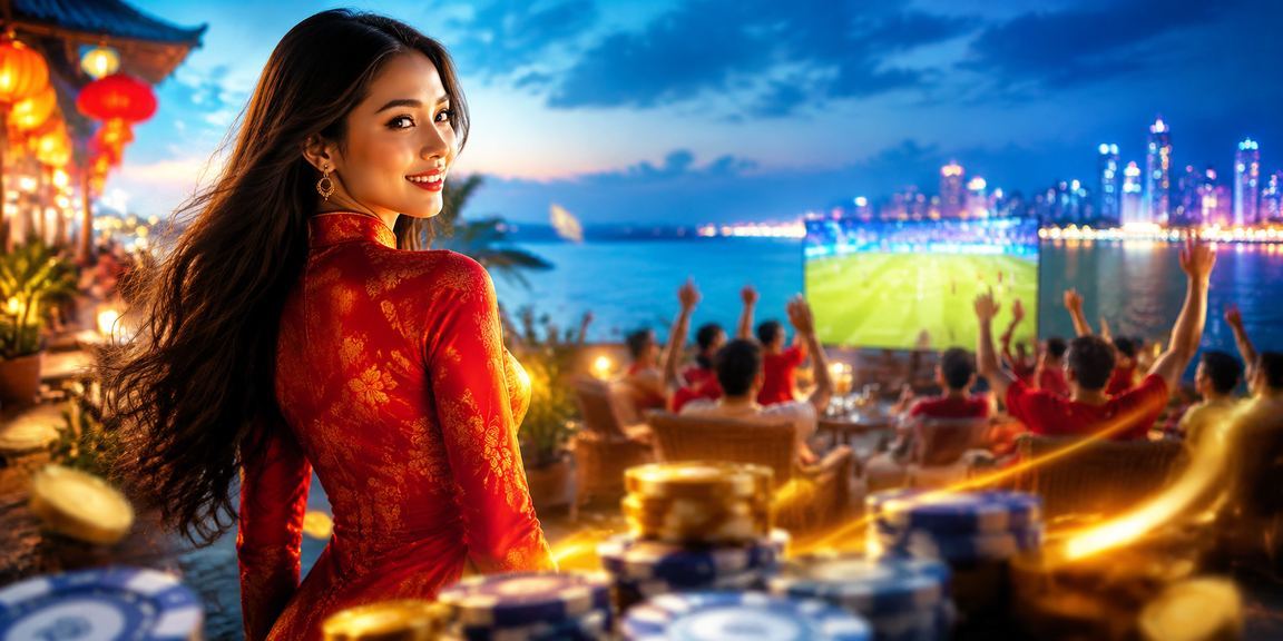 Người phụ nữ Hà Nội mặc áo dài nhận hoàn tiền thưởng xổ số